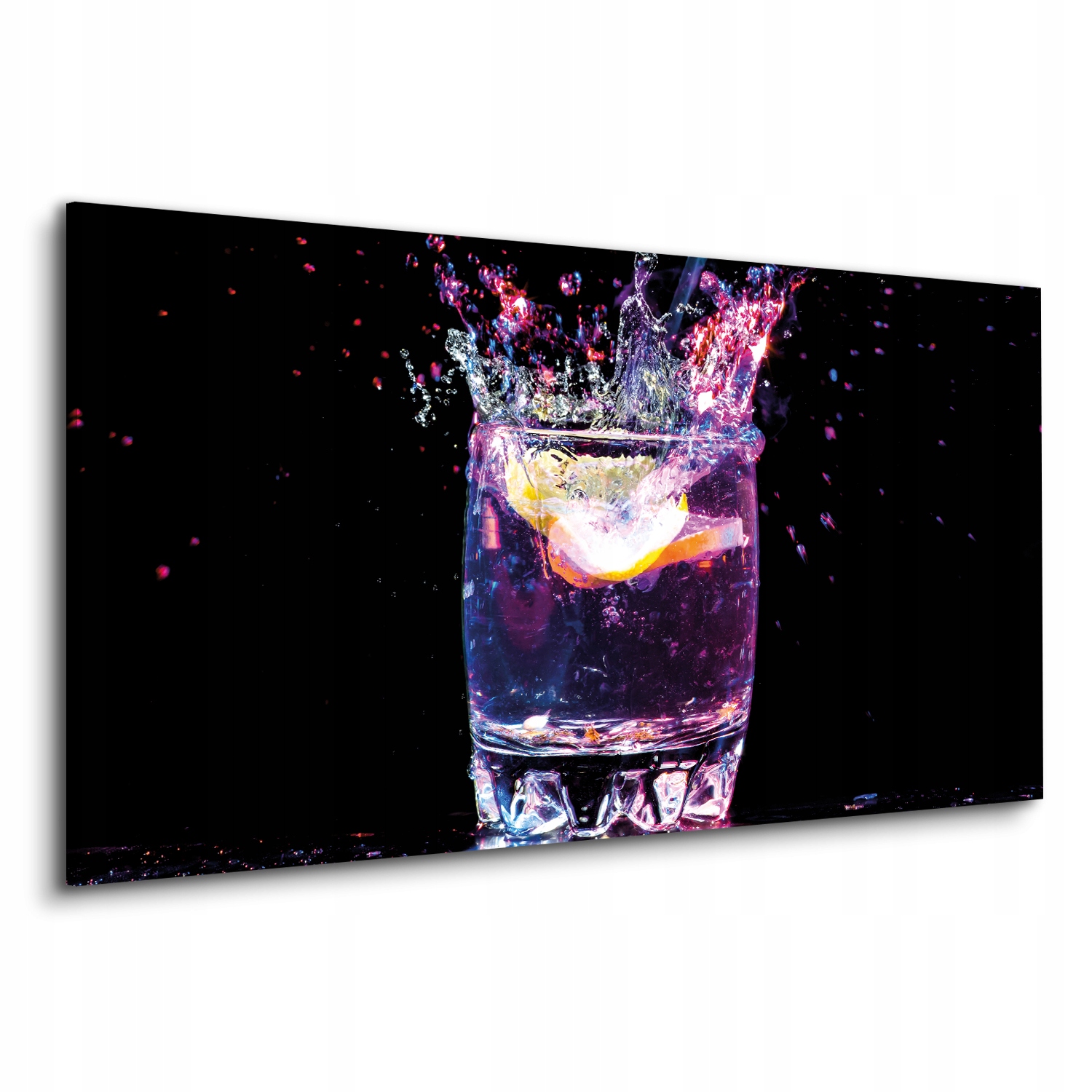

Foto obraz na płótnie napój drink krople 120x60