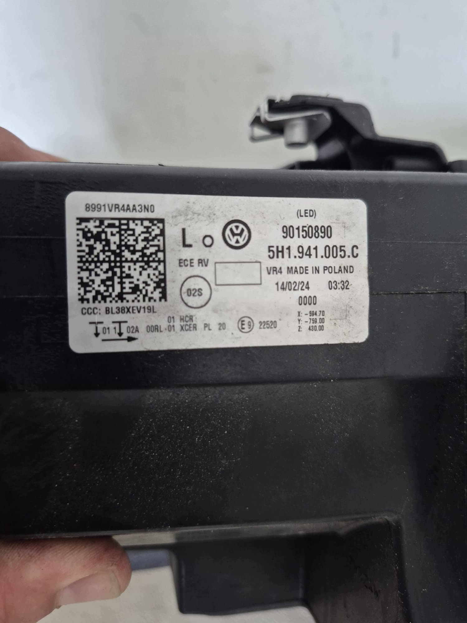 VW GOLF VIII 8 5H0 19- light left front front FULL LED 5H1941005C