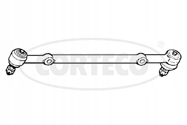 Corteco 49396237 рулевая тяга поперечный