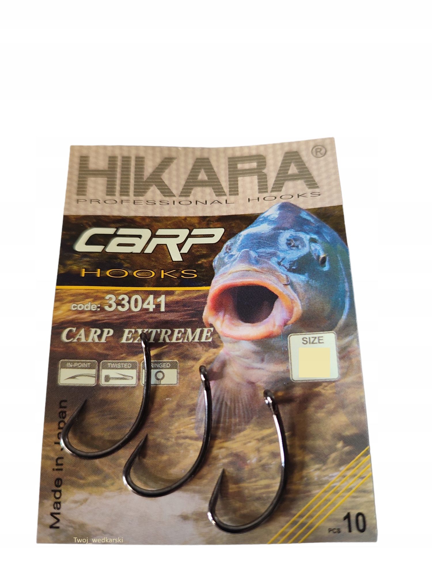 Hikara Hak Karpiowy Carp Extreme r.4