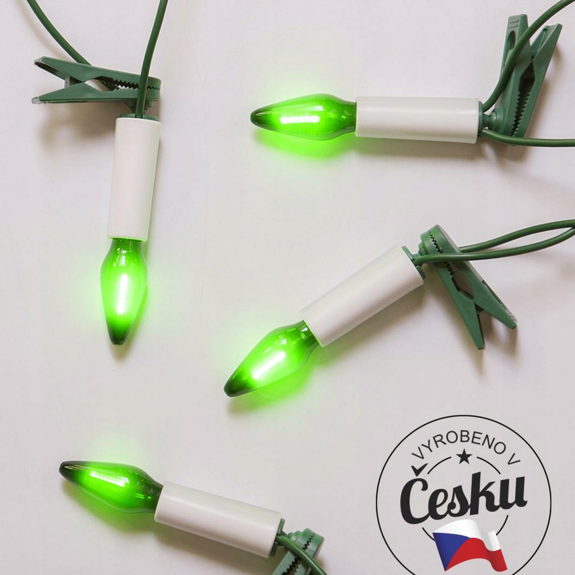 Exihand Súprava Felicia Led Filament zelená SV-16, 16 žiaroviek Filament 14V