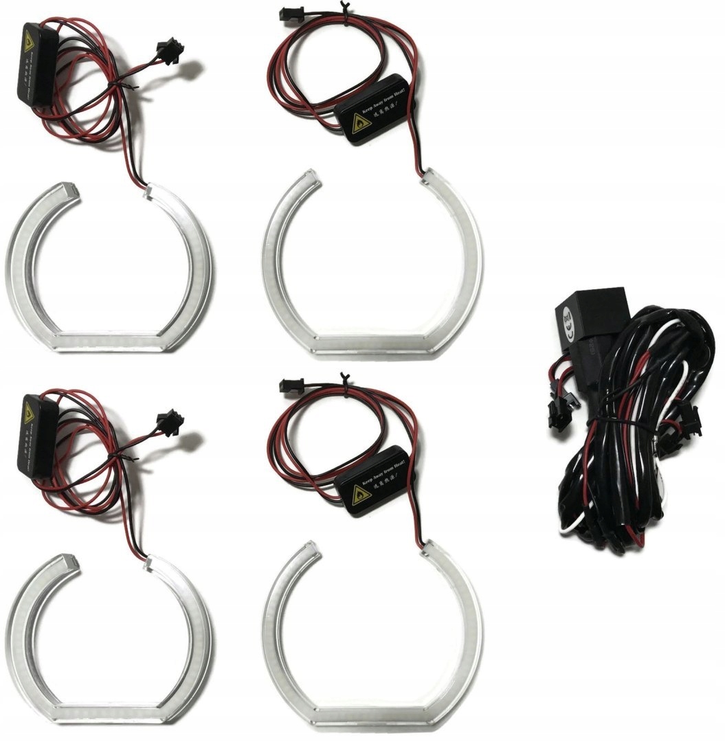 Kroužky Bmw Led Smd Crystal M3 E92 E90 E91 Xenon