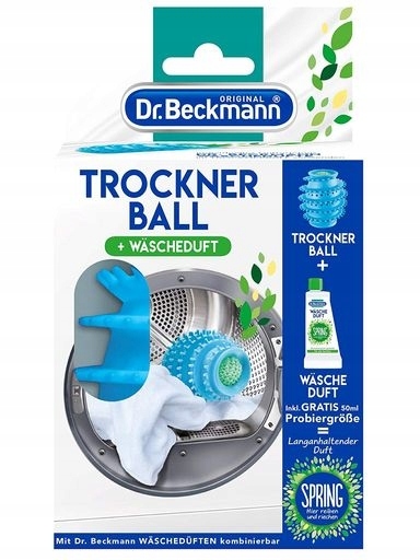 2x Dr. Beckmann, sušící koule vzorek vůně (1 kus 50 ml)