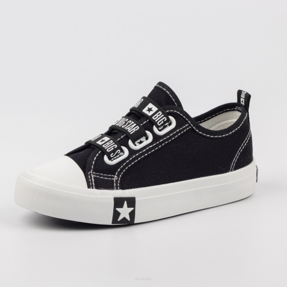 

Czarne trampki dziecięce Big Star LL374006 r34