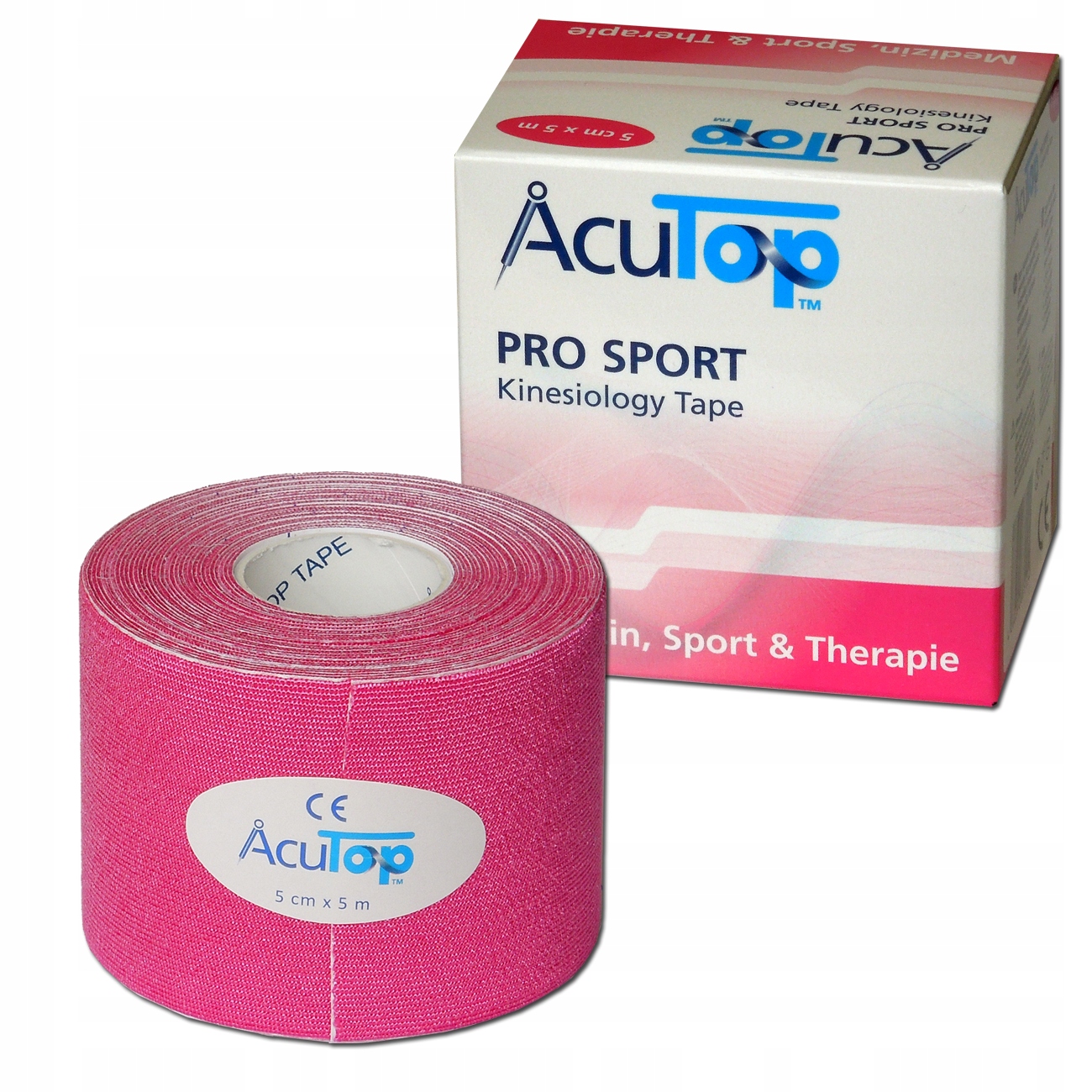 

Acutop Pro Sport Wzmocnione Kinesio Tape Różowy