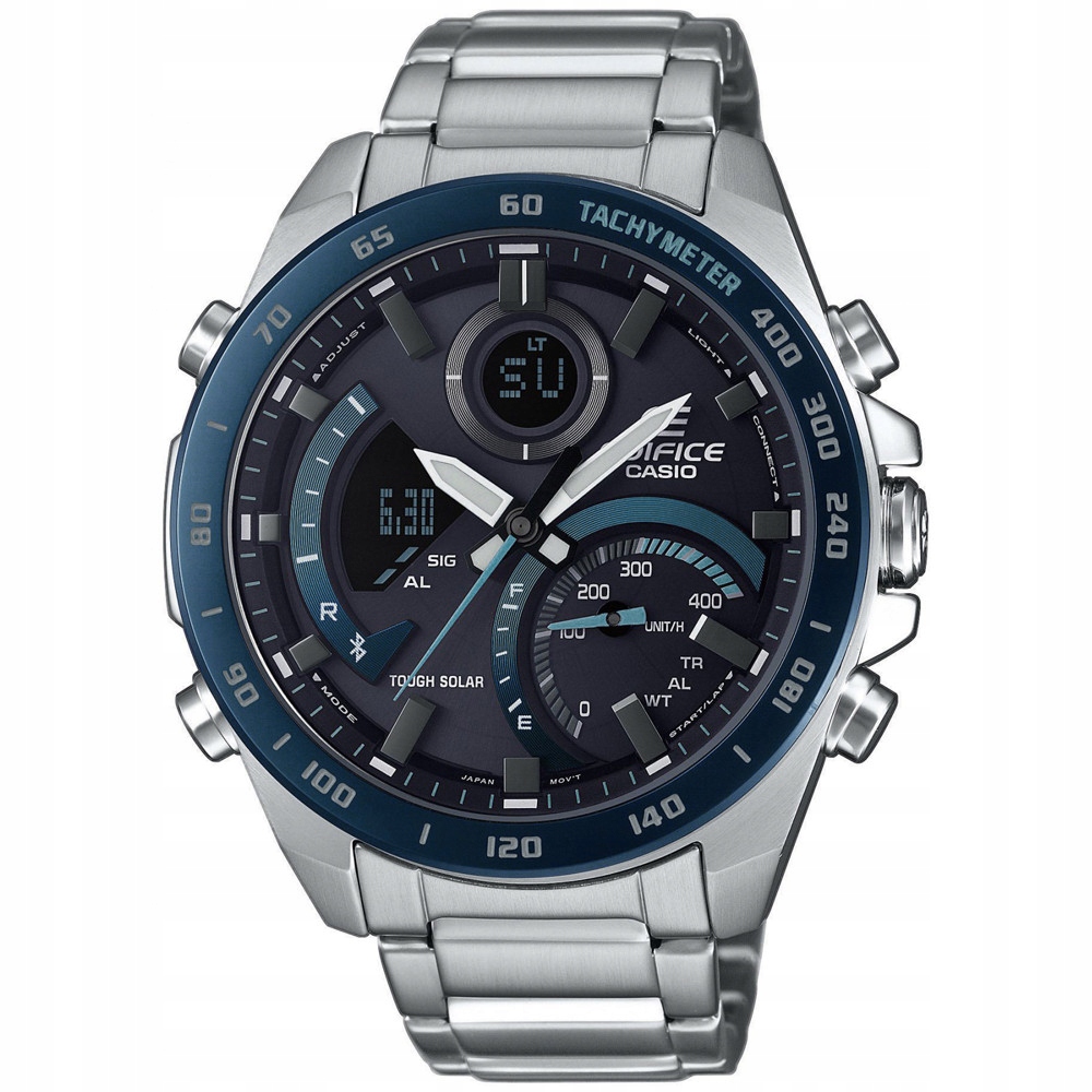 Casio Edifice ECB-900DB-1BER Bluetooth 100 m Stříbrný