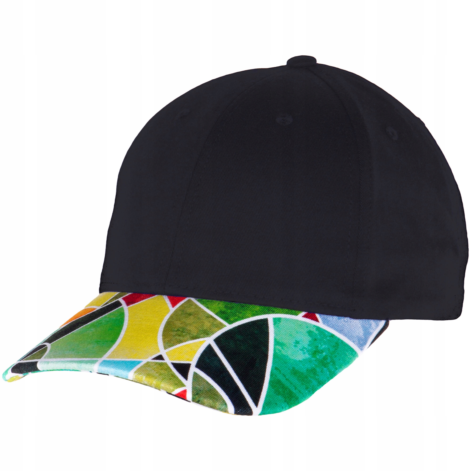 

Czapka Z Daszkiem Bejsbolówka Czarna + Koła