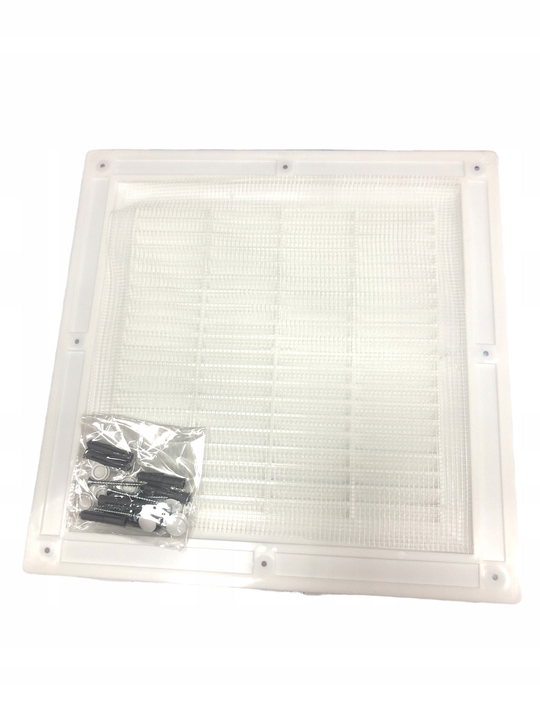 EUREKA OSŁONA WENTYLACJI BIAŁA Z SIATKĄ 300X300 EAN (GTIN) 5906797007770