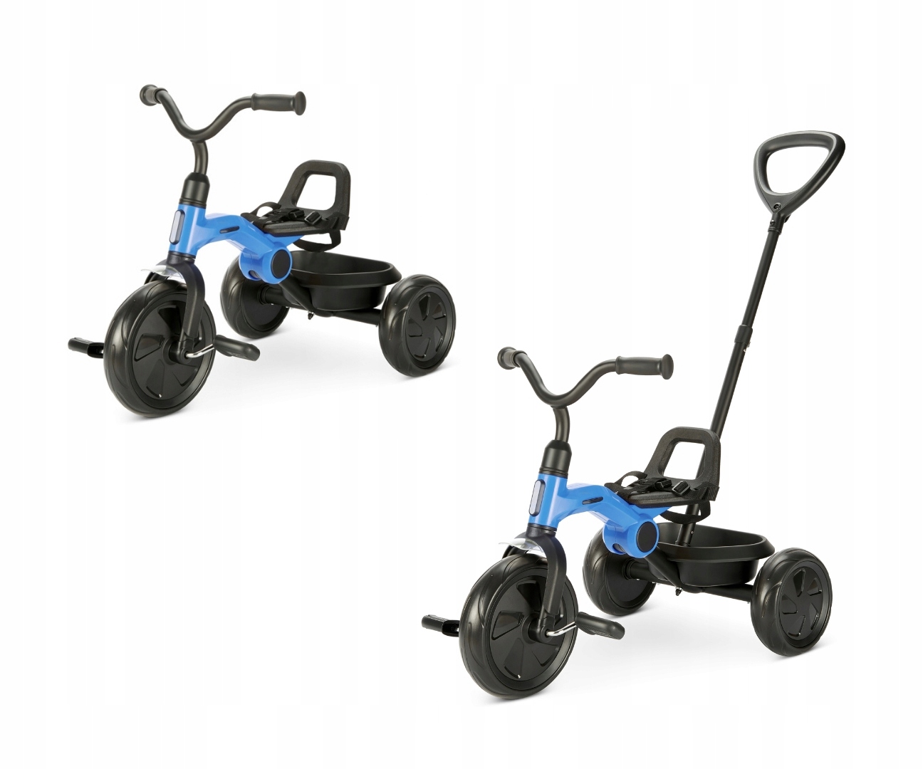 Qplay Ant Plus Tříkolka Modrá Komfort Sky Blue Rukojeť Regulace