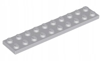

Lego 3832 plytka 2x10 j.szary Lbg 1 szt Nowy