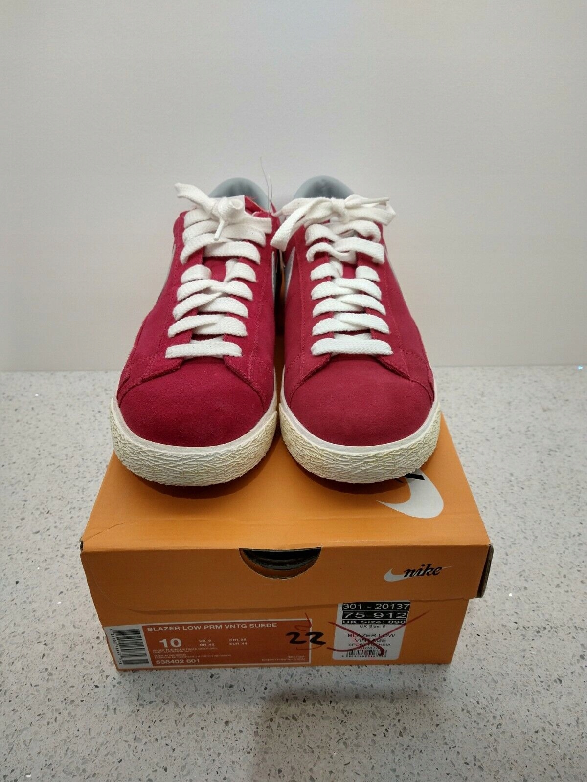 Boty Nike Blazer Low Prm Vntg Suede 538402-601 vel. 42