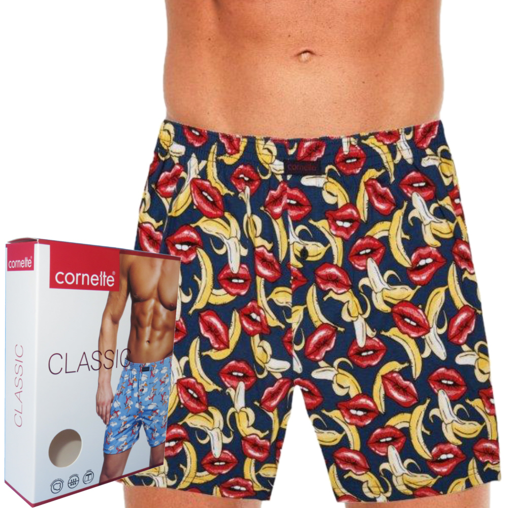 

Cornette bokserki Classic luźne 001/125 banany