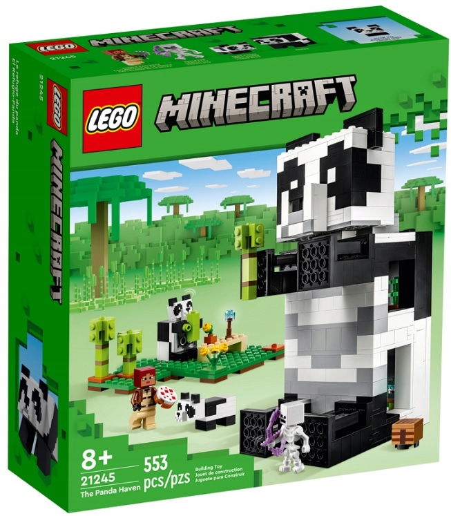 

Klocki Lego Minecraft 21245 Rezerwat Pandy