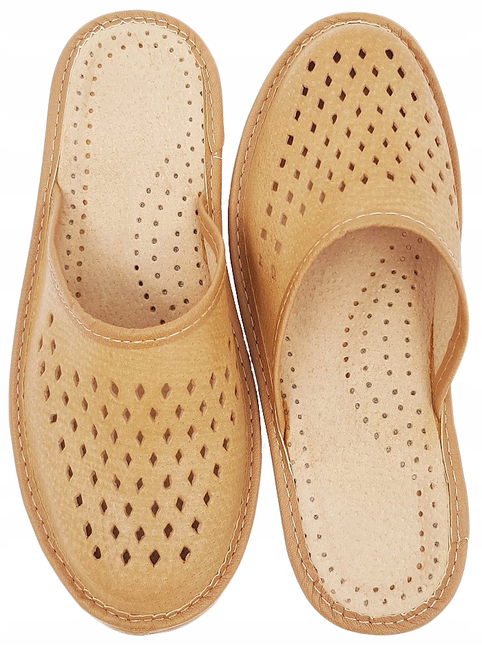 Kapcie Laczki 100% Skóra Pantofle Góralskie *46* Rozmiar 46