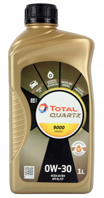 

Total Quartz 9000 Energy 0W30 1L Sl/cf A3/B4 1L