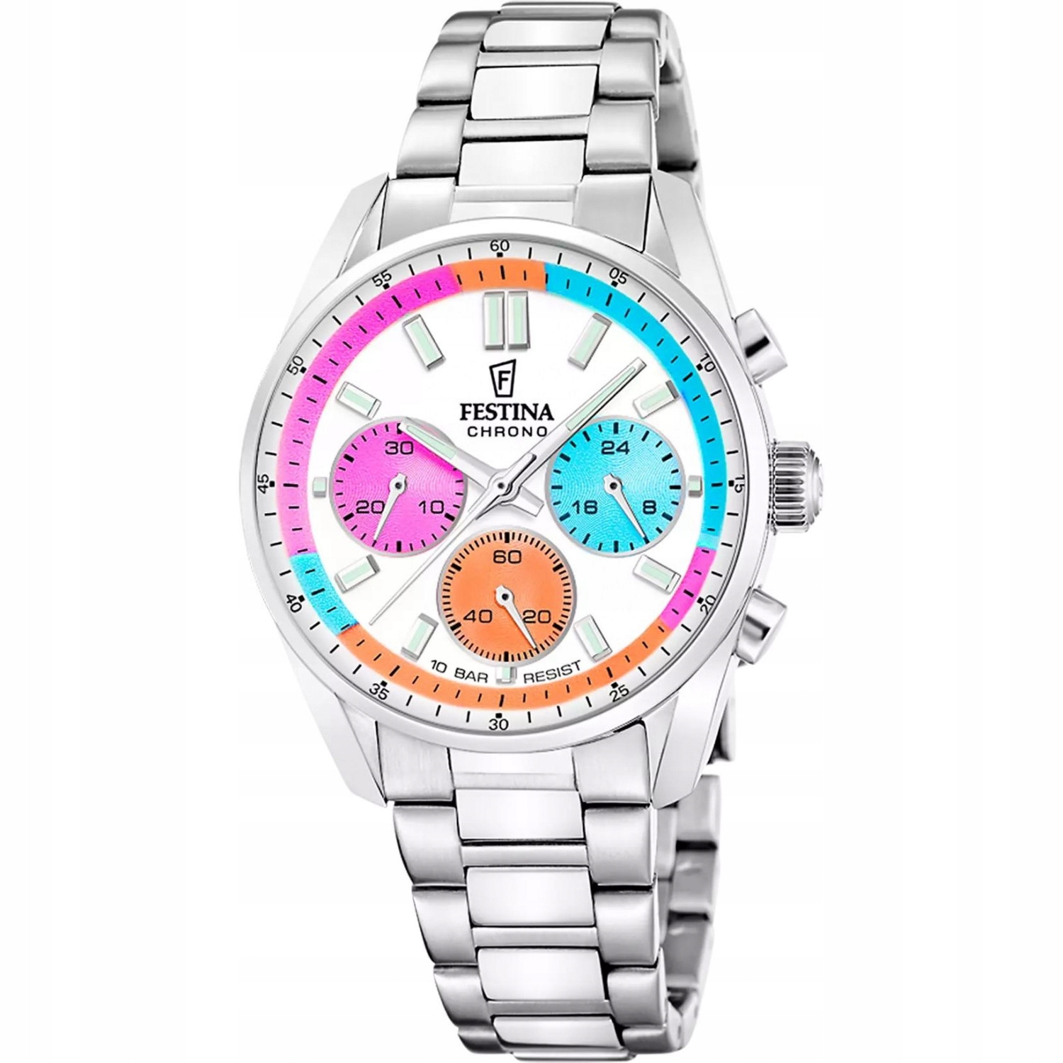 Dámské hodinky Festina F20753-7 stříbrné