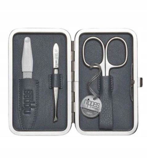 Nippes Solingen Luxusní manikúra 3dílná Diamant šedá 1 ks