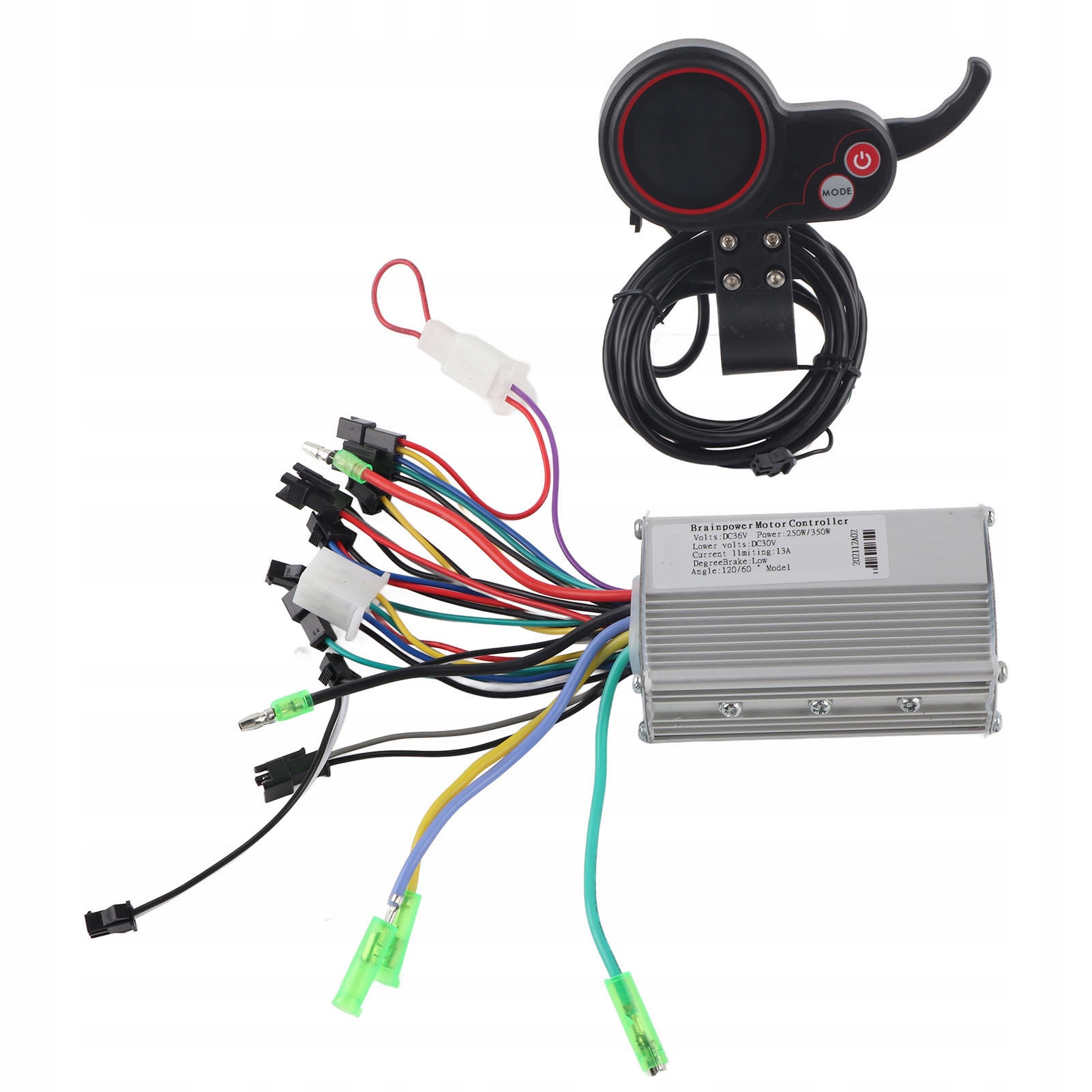 Kontroler Silnika Sterownik 36V 250/350W Do Skutera Elektryczne Miernik LCD