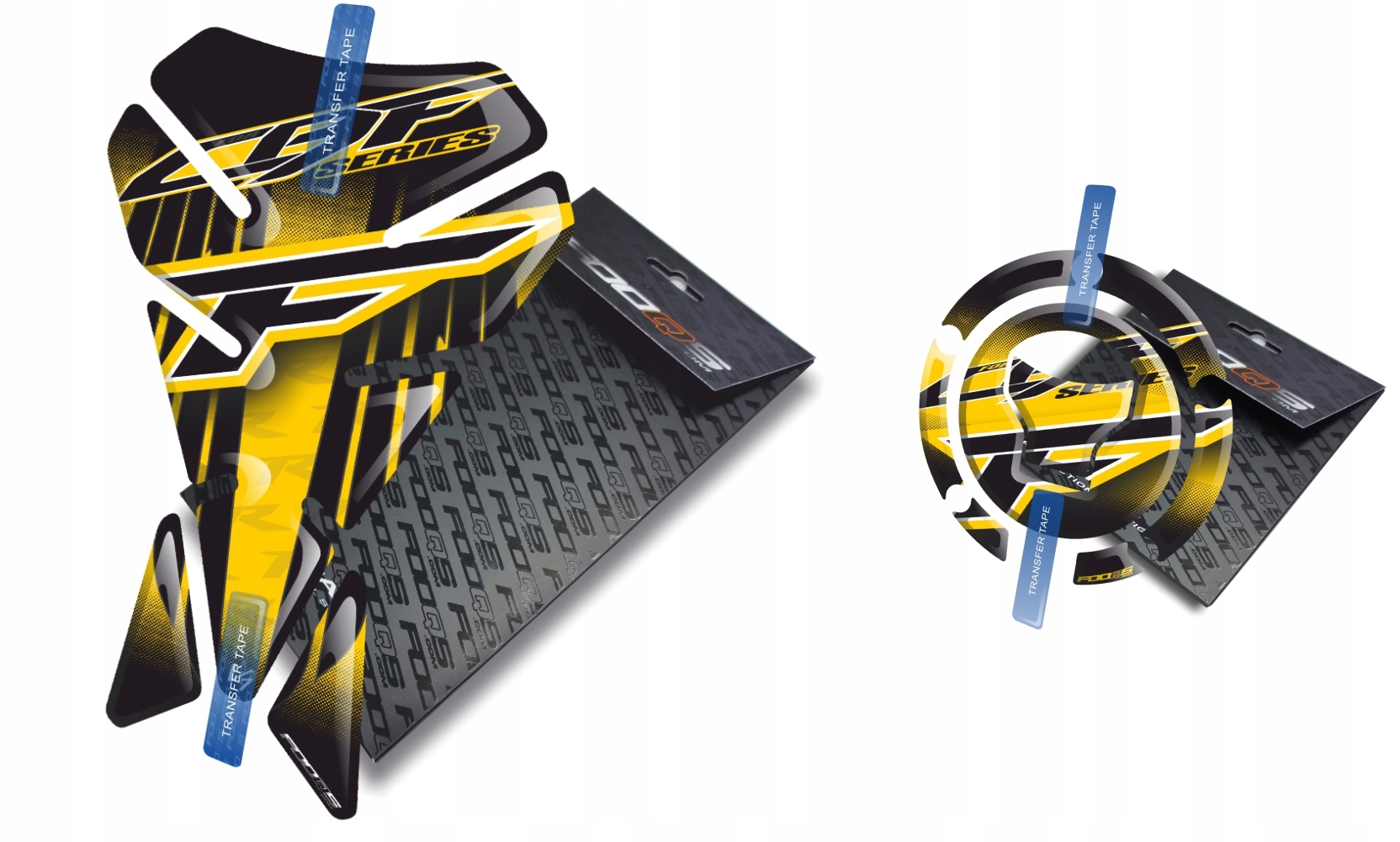 Tank-pad Cap-pad V1 od firmy Fooqs pro Honda Cbf 500 600 Nový Model Žlutý