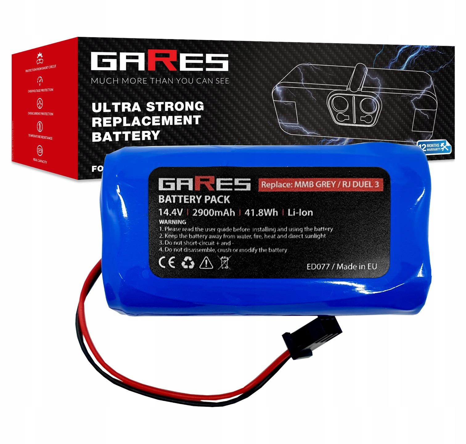 Akumulator Bateria do Proscenic 850T 850P 14,4V 2,9Ah