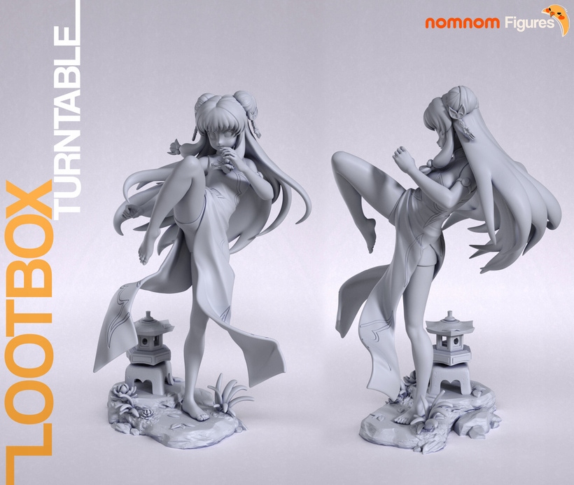 Figurka šamponu Ranma 1/2 NomNom Figures 3D tisk Dárek