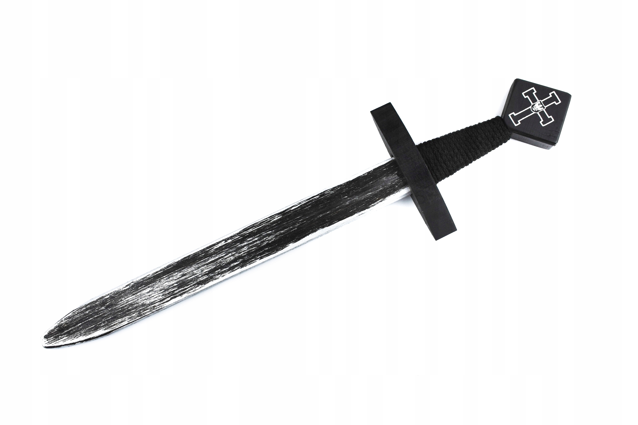 Zestaw KRZYŻACKI RYCERZA MIECZ POCHWA TARCZA MAŁA Długość całkowita 50 cm