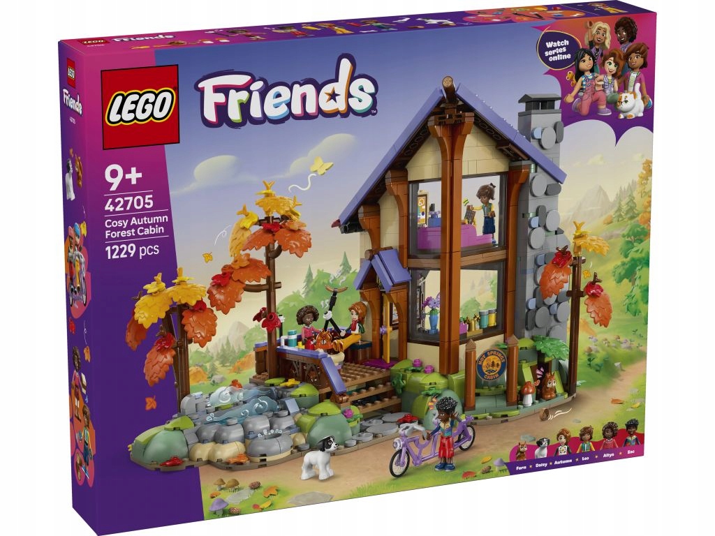 Lego 42705 Friends Podzimní lesní chata