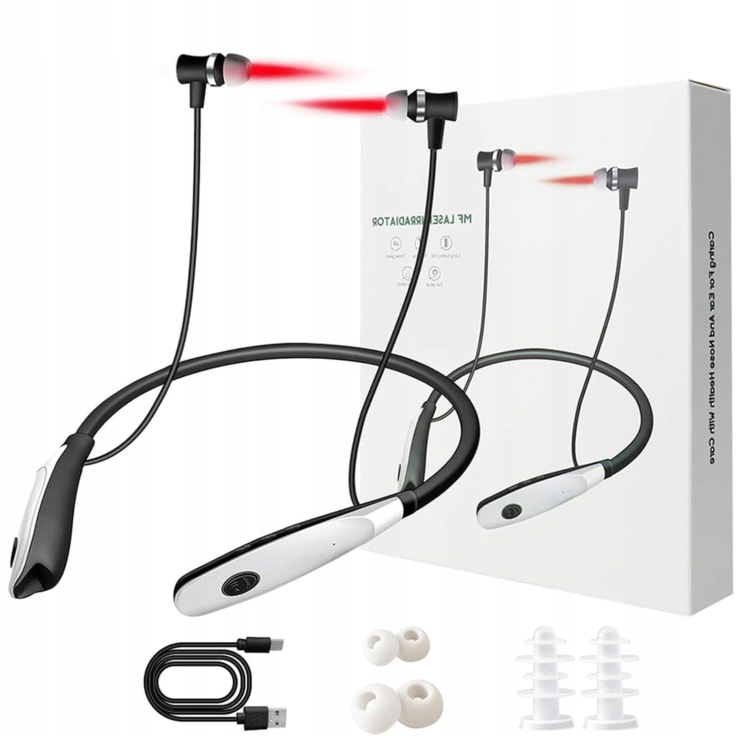 Zatyczki do uszu na podczerwień na szumy uszne