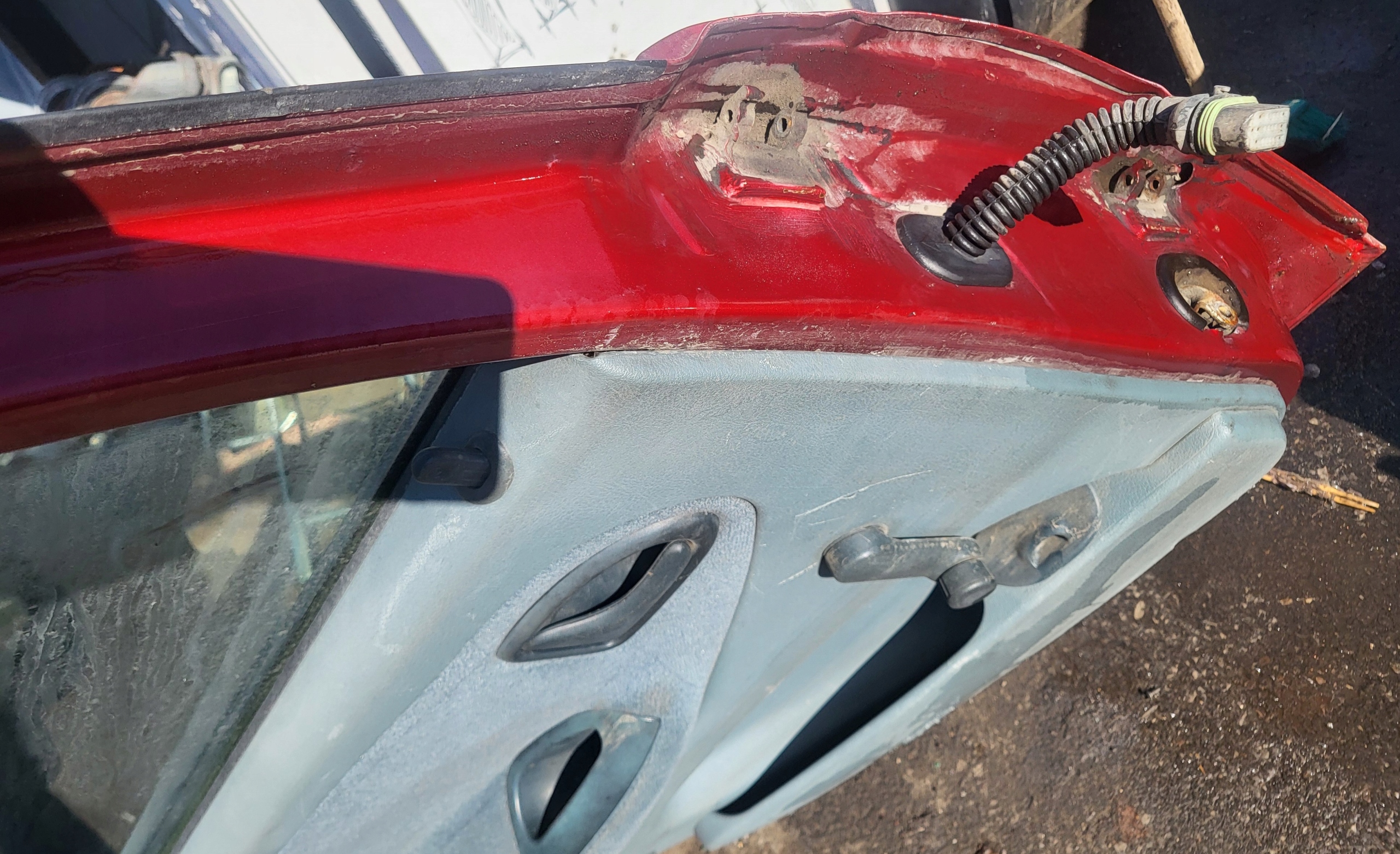 door left rear part complete window lock lift RENAULT SCENIC and claret