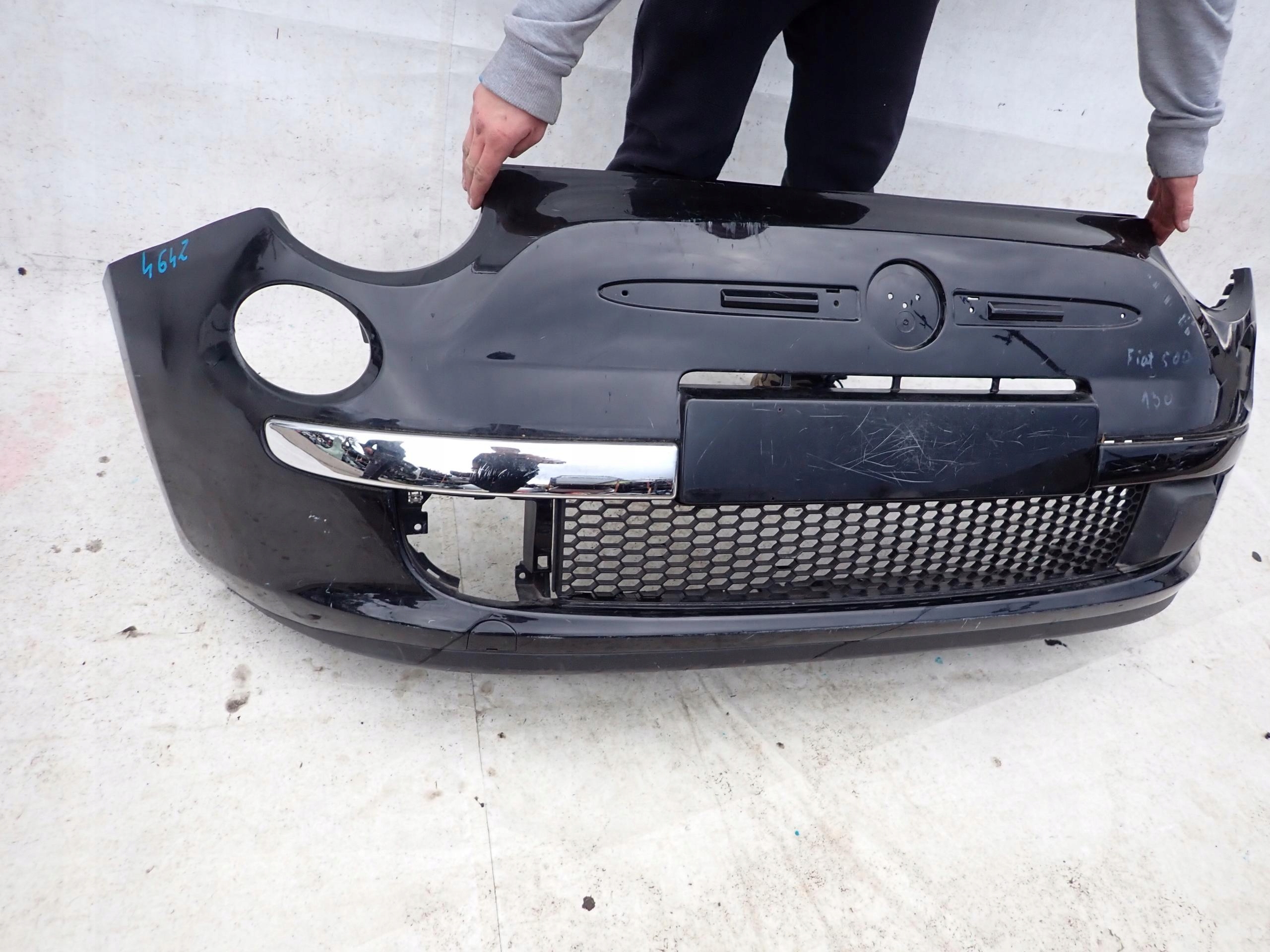 FIAT 500 07-15 bumper front front