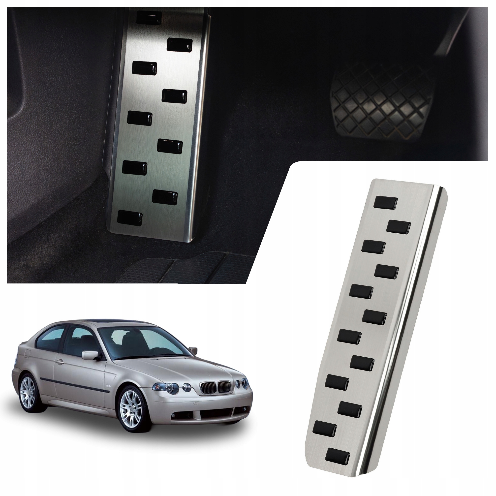 Podstupnice automobilová podnožka spočívající v Bmw 3 IV E46/5 2001-2005 Hb