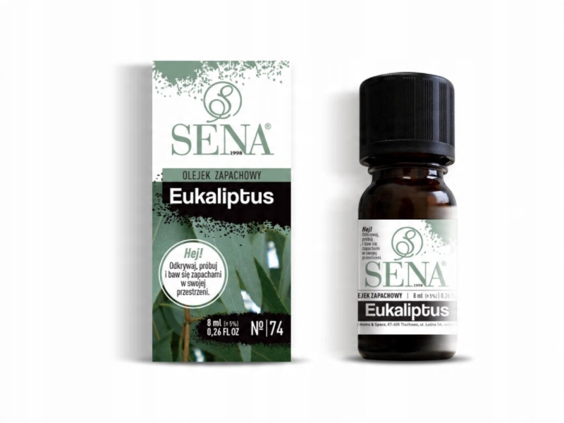 

Sena Olejek Zapachowy Zapach Eukaliptus 8 ML NO/74