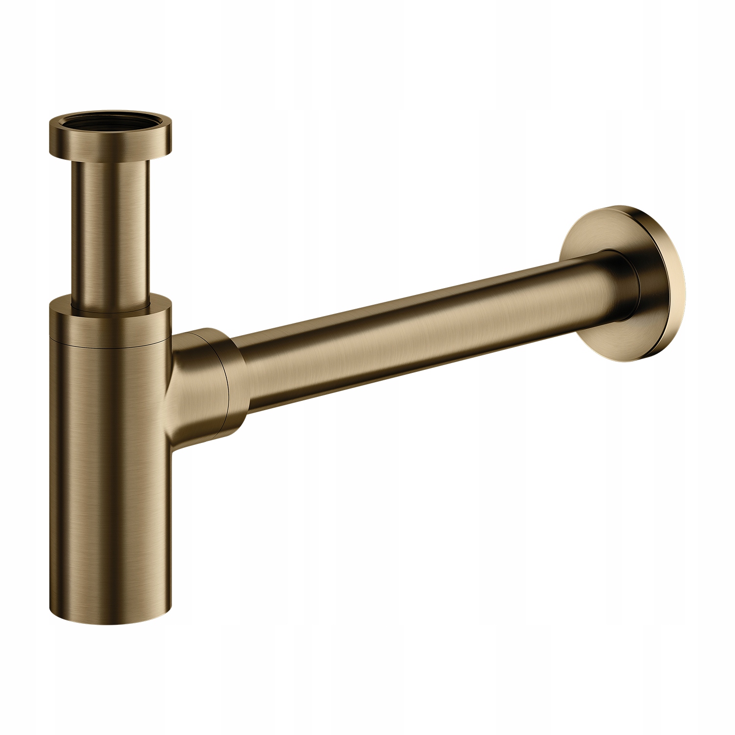 Umývadlový Sifón Bronz Mosadz Starožitný Ozdobný