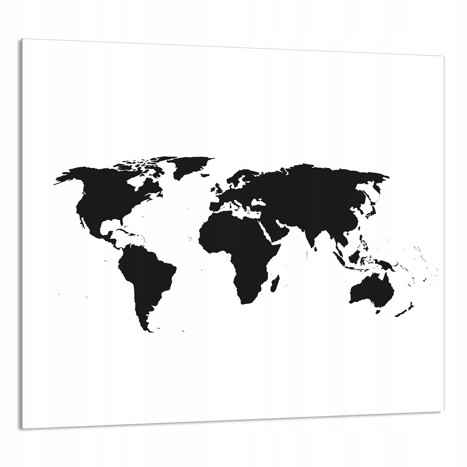 Skleněný Panel Do Kuchyně 65x60 Mapa Tvrzené Sklo