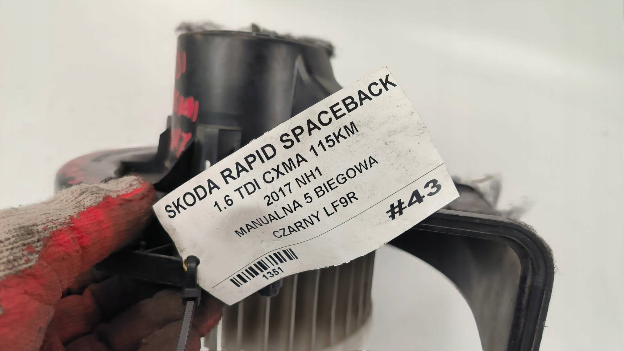 fan cab 6R1819015A SKODA RAPID