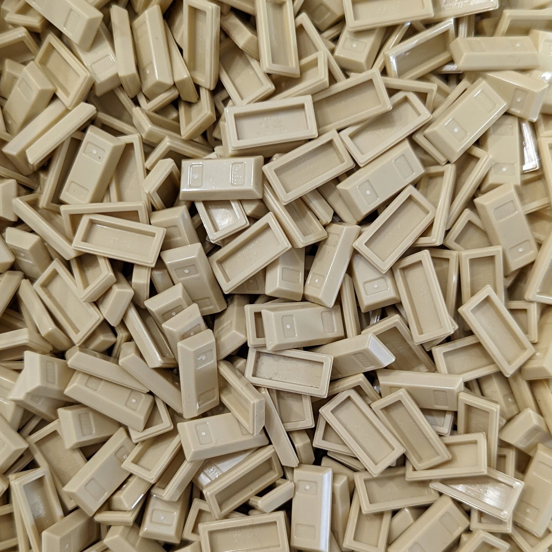 

Pakiet Lego 99563 Sztabka 1x2 Piaskowy tan 40szt N