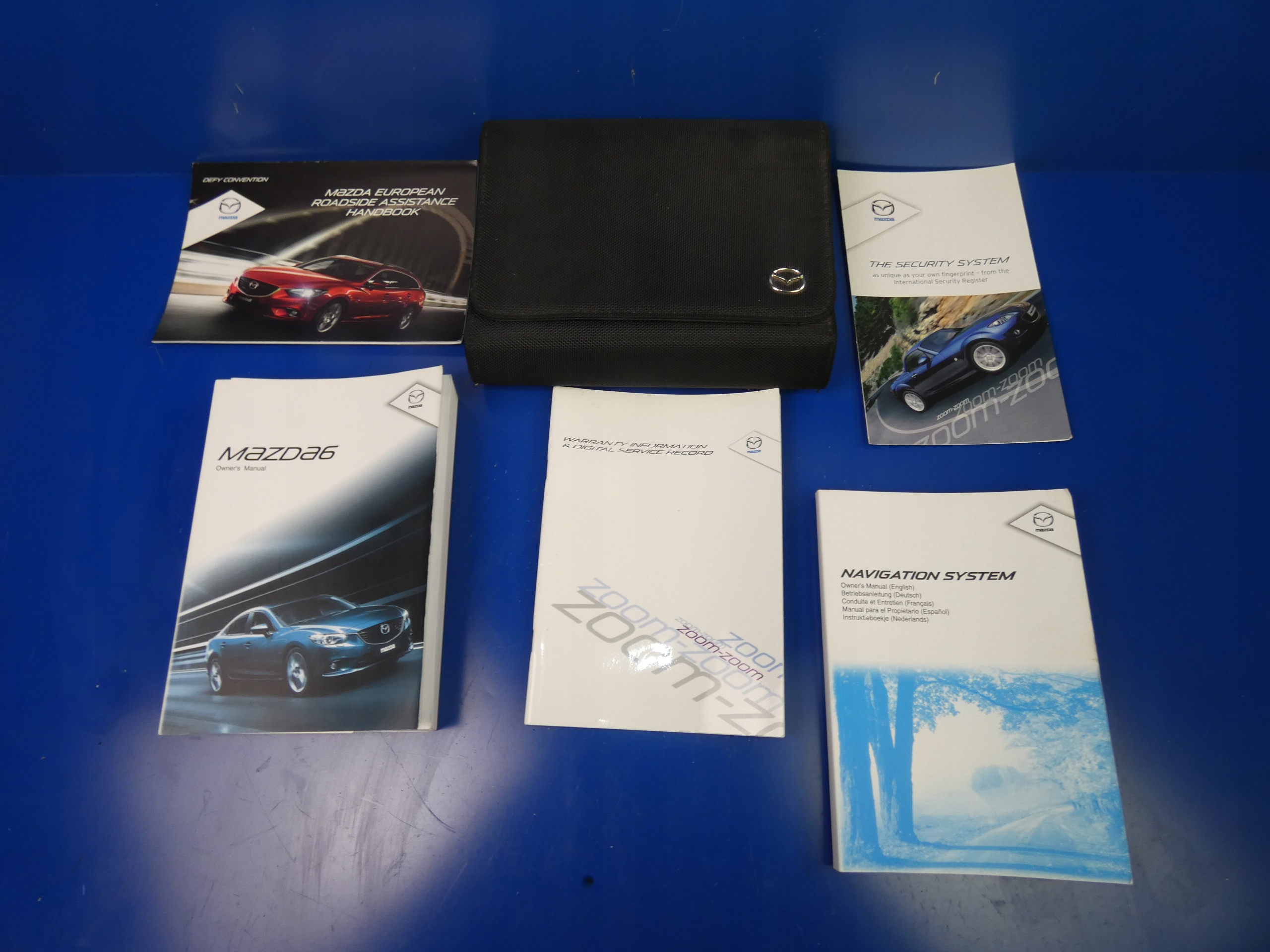 MAZDA 6 III GJ КЕРІВНИЦТВО ПО ЕКСПЛУАТАЦІЇ ЧОХОЛ КНИГА