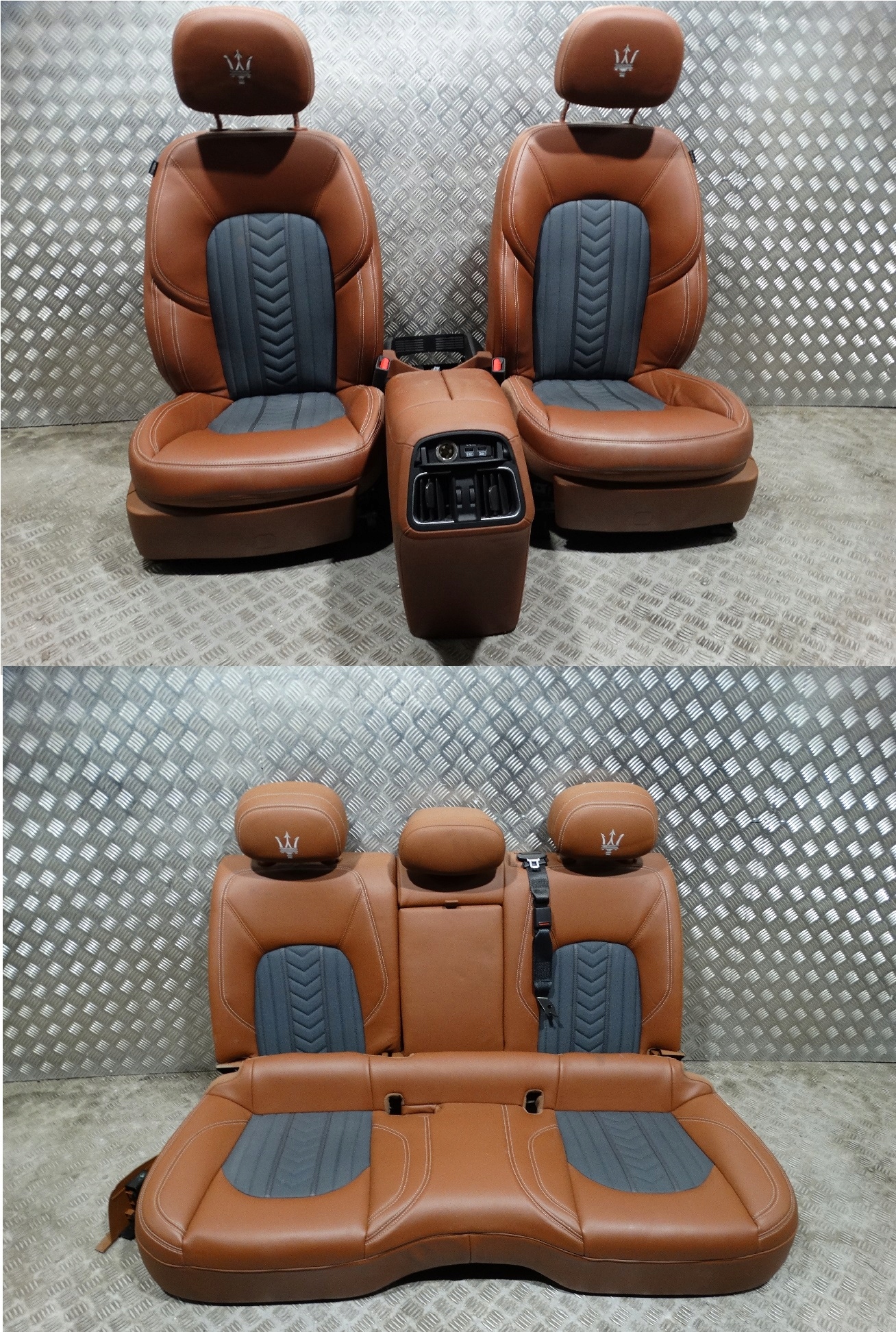 IDEALNE KPL. Sitze SKORY MASERATI LEVANTE GRZANE 1
