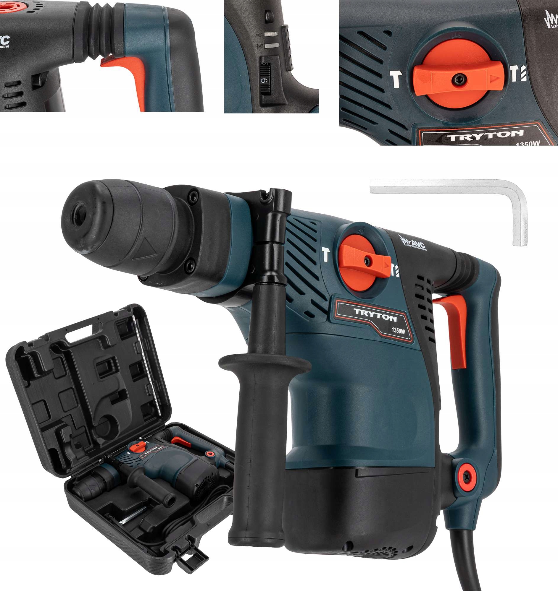 Kovací a vrtací kladivo Sds Max 1350W Tryton