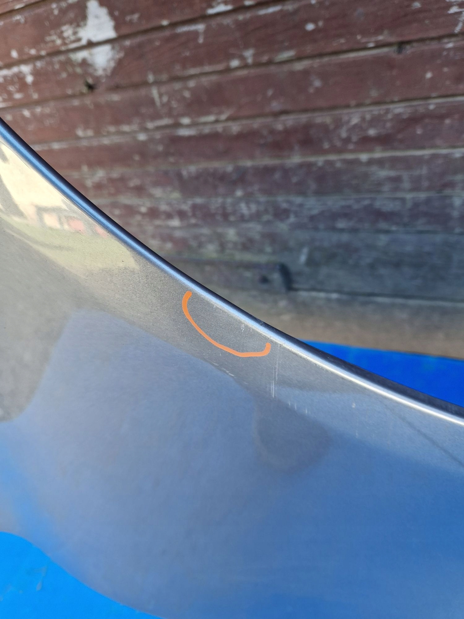 fender right front MERCEDES C-KLASA W205 2014R