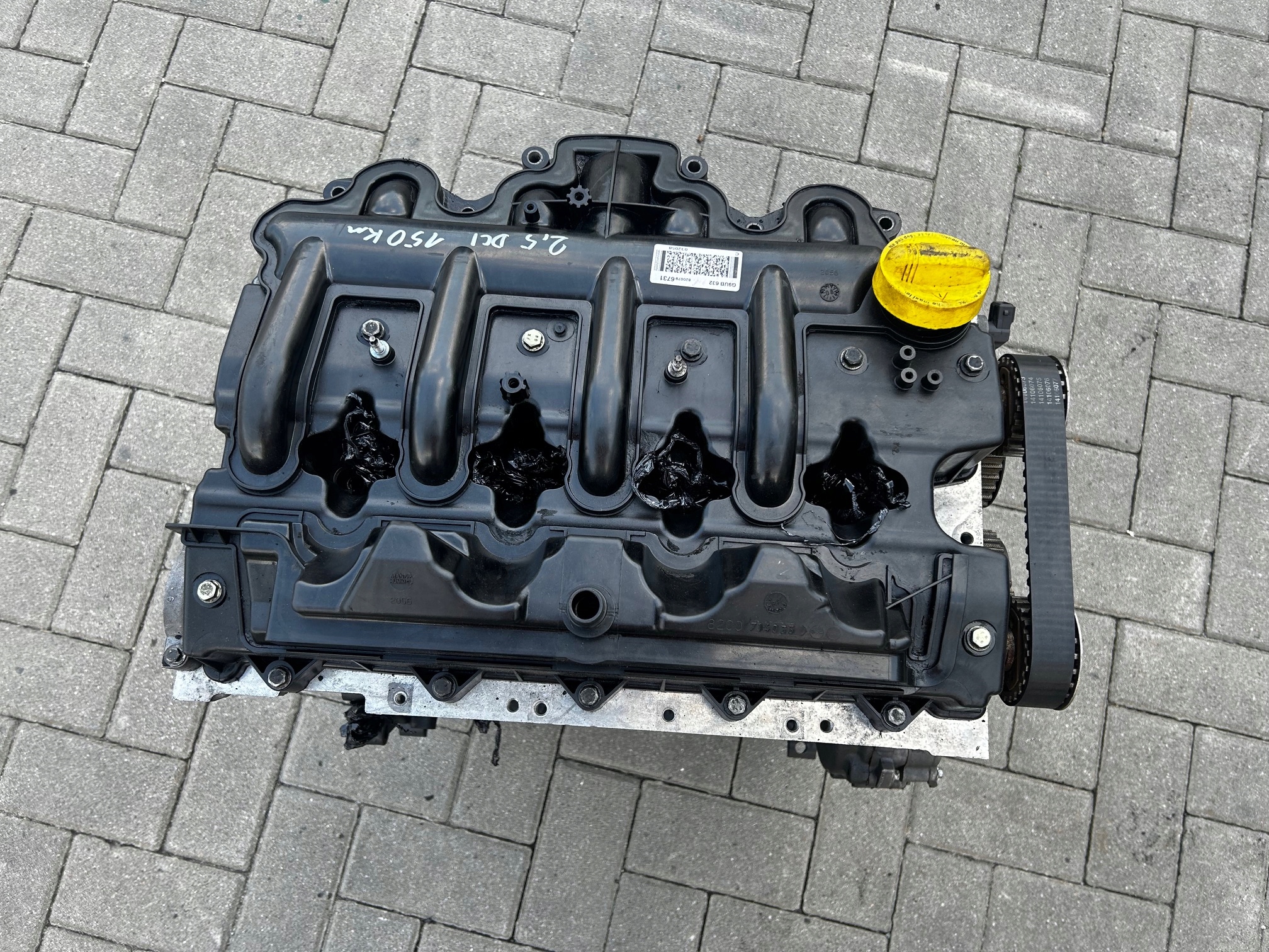 engine 2.5 DCI CDTI Renault Master Trafic Opel Movano 2001-2010r 100-150KM