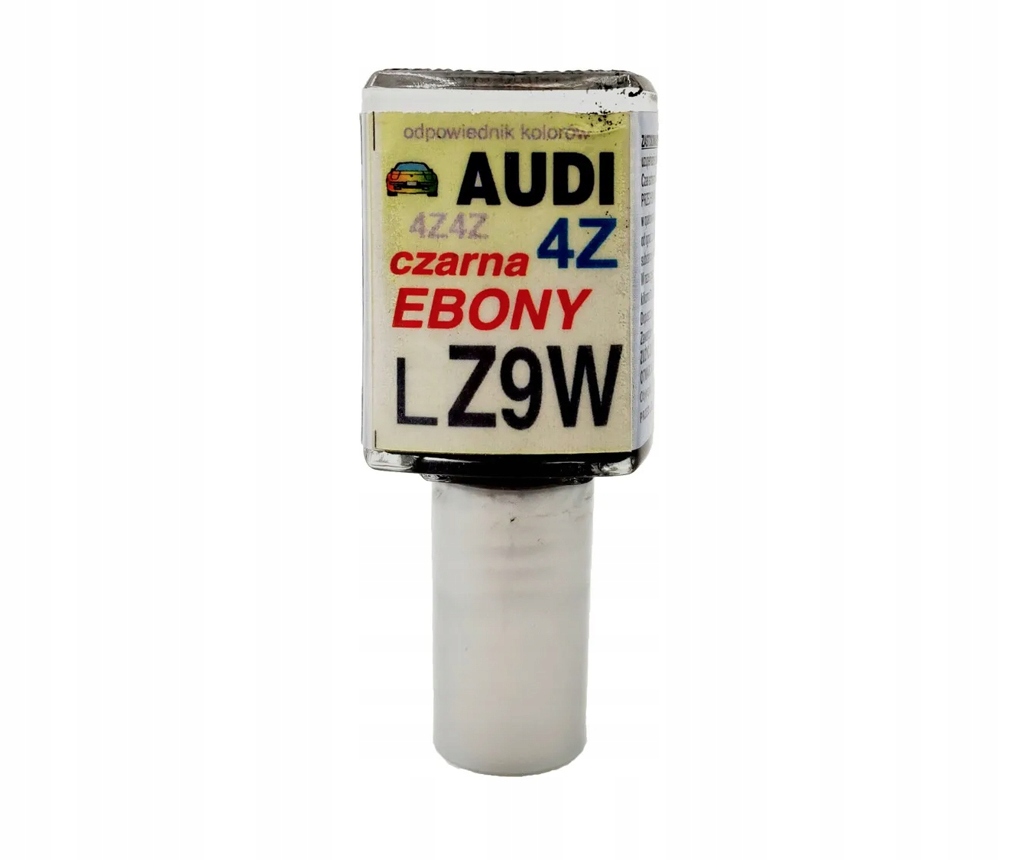 Zaprawka do rys 10ml Audi Vw LZ9W Z9W 4Z Czarny Ebony Ebonyschwarz