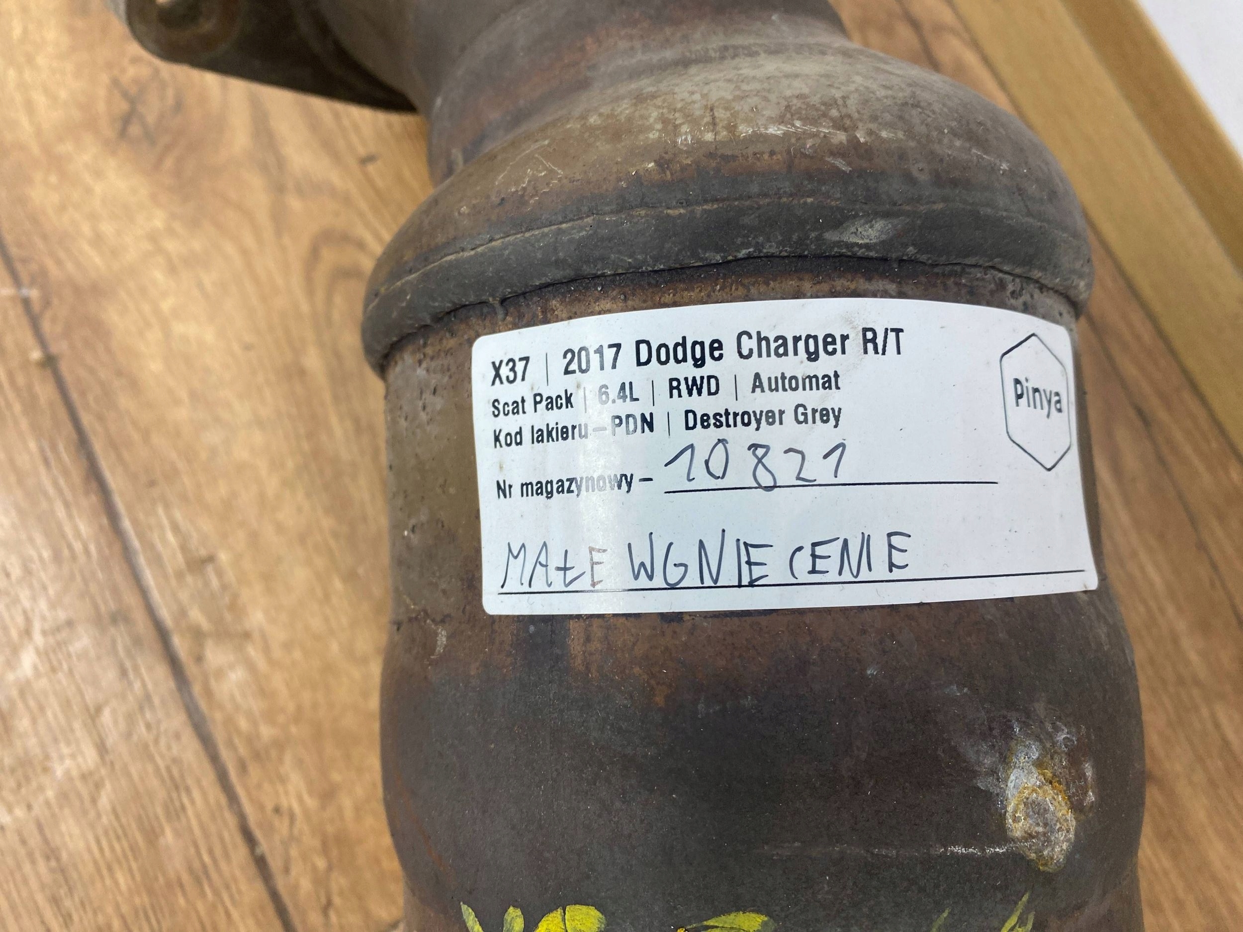 katalizátor/DPF 6.4 Dodge Charger 2015+
