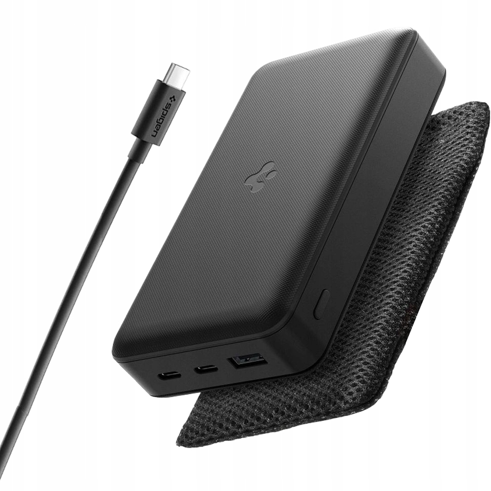 Powerbanka Spigen EA3030 30000mAh priestranná 30W rýchle nabíjanie, Usb-c Usb-a