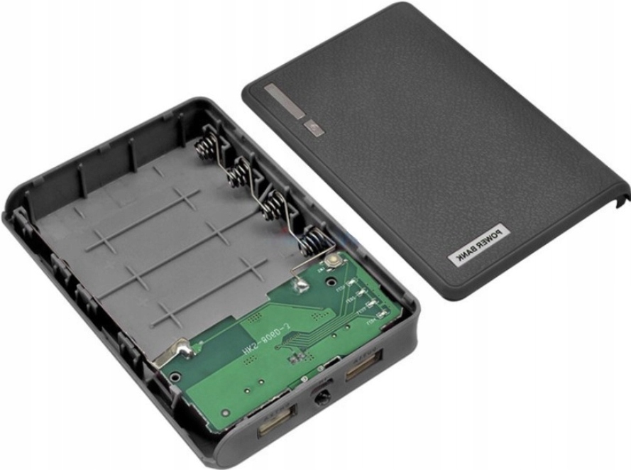 Obudowa PowerBank 4x 18650 2xUSB USB C SKŁADANA Marka inna