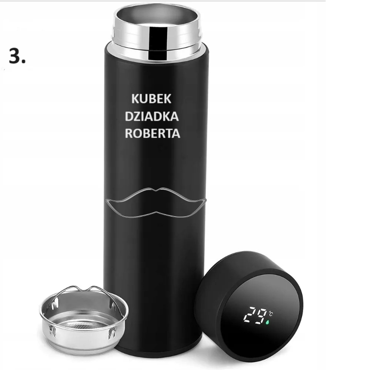 KUBEK TERMICZNY grawer na dzień BABCI I DZIADKA Kod producenta 3186