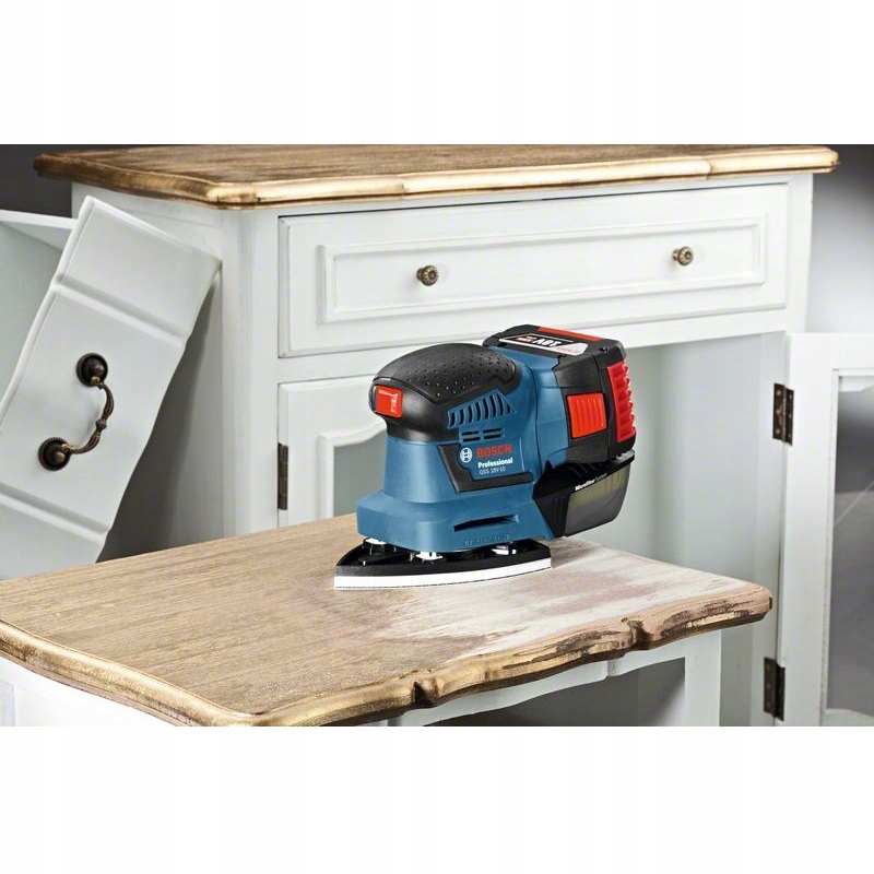 Szlifierka oscylacyjna Bosch GSS 18V-10 solo Informacje dodatkowe łagodny rozruch