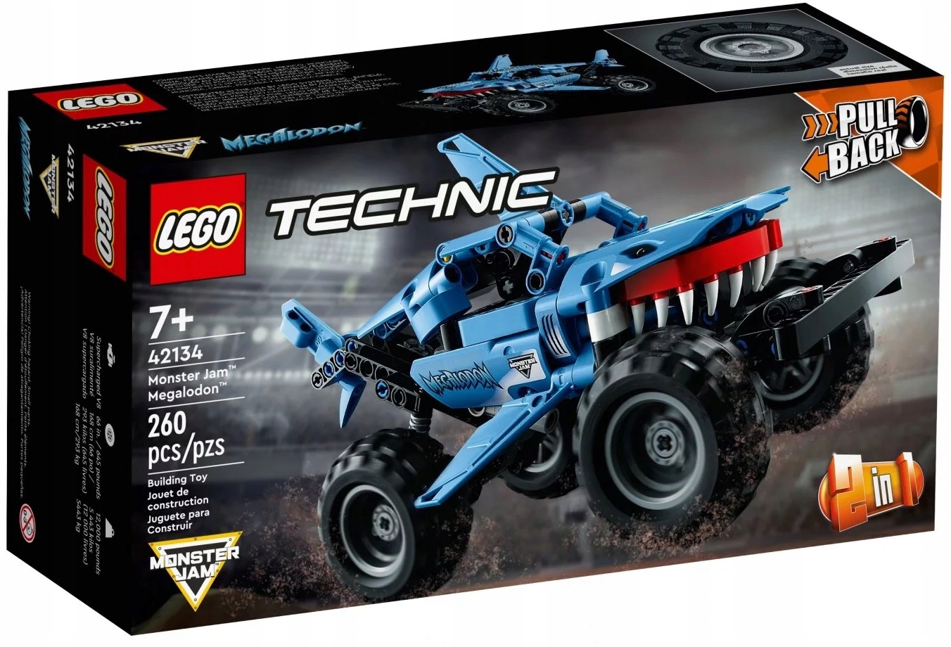 LEGO TECHNIC Monster Jam Megalodon 42134 Marka LEGO