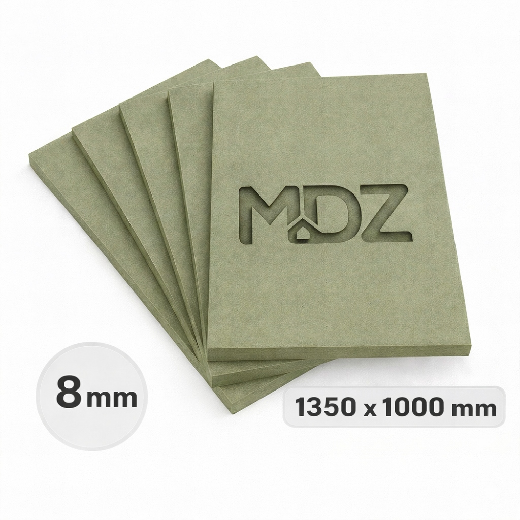 Płyta Mdf Wilgocioodporna 8mm Formatka 1350 x 1000