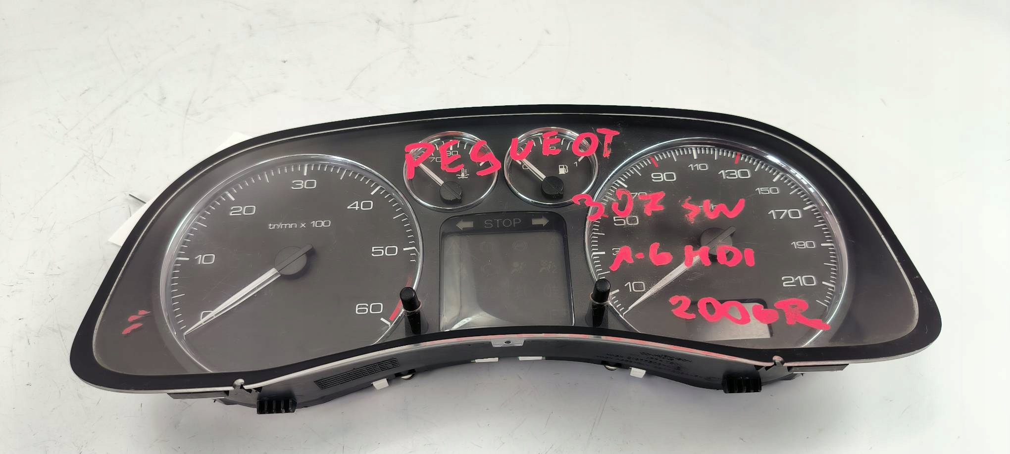 dials clock 9654485280 PEUGEOT 307 SW
